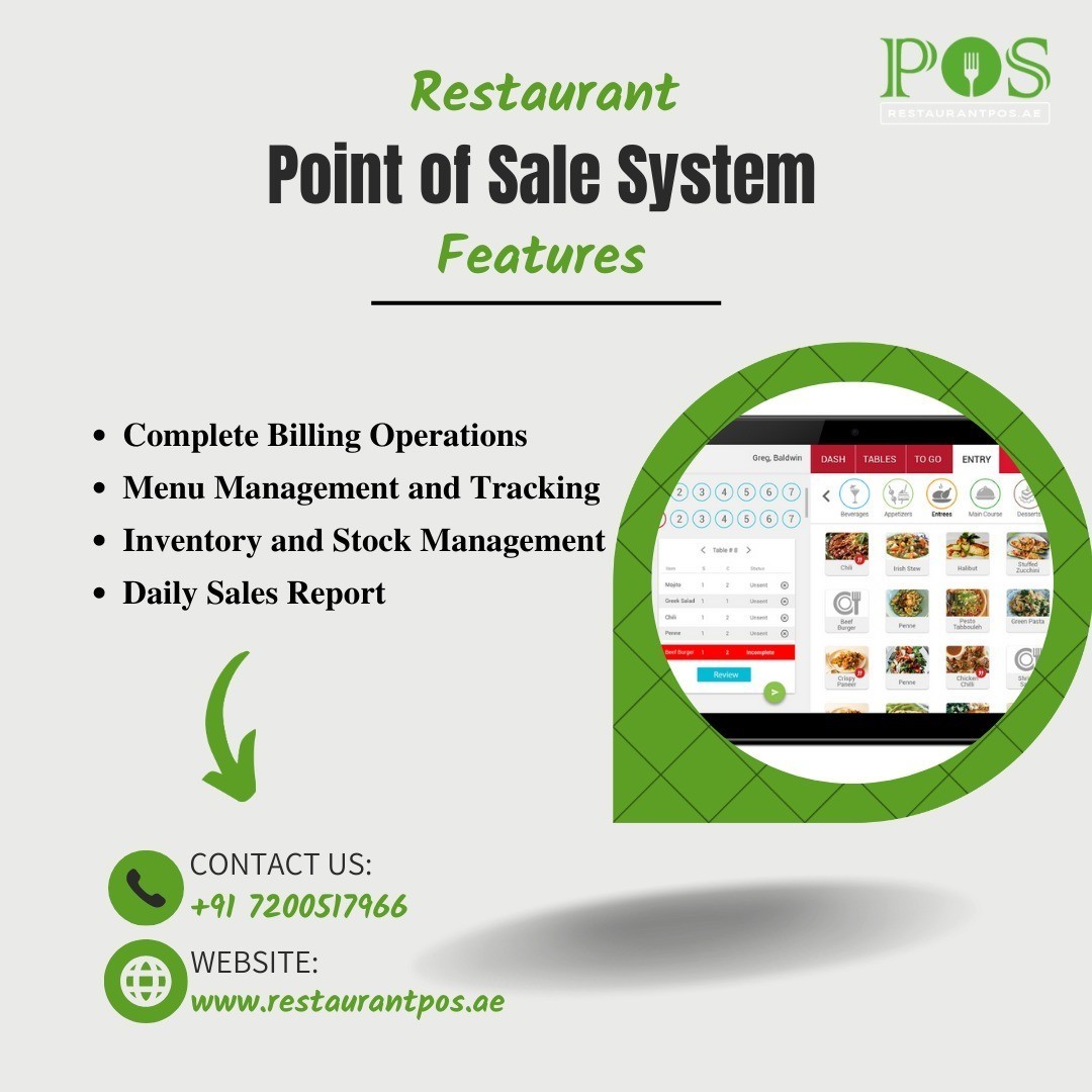 Restaurant pospos system uaepos solutionsrestaurant pos software du